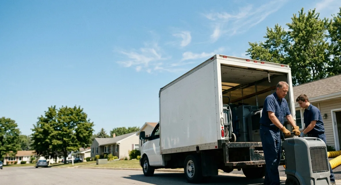 Water Damage Cleanup in Longview, IL near me